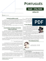 Portugues II - Aula 22 - Teoria e Exercicios