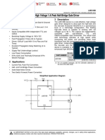 LM5109B High Voltage 1-A Peak Half-Bridge Gate Driver: 1 Features 3 Description