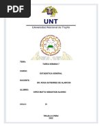 Tarea Semana 7 - Estadistica General