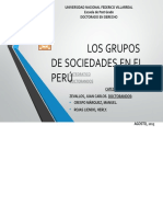 Los Grupos de Sociedades en El Peru