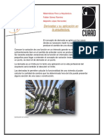 Derivadas en La Arquitectura