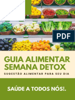 Guia Alimentar Semana Detox