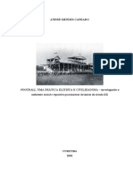 Futebol Uma Prática Elitista e Civilizadora - CAPRARO 2002