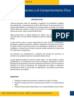 Tema 5 - Los Gerentes y El Comportamiento Ético