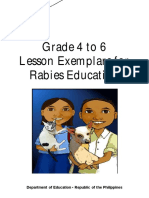 Grade 4 To 6 Rabies Lesson Plans ESP EPP