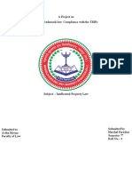 A Project On Indian Trademark Law: Compliance With The Trips