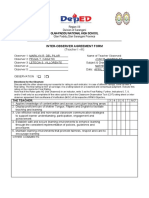 Cot-Inter Observer Form Sy 2021-2022