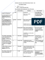 (Grade 8) 3C - Vocabulary List