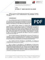 Resolucion Directoral #000051-2022-Ddc Callao/Mc: Callao, 11 de Julio Del 2022