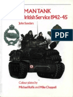 Osprey - Vanguard 015 - Sherman Tank On British Service 1942-45