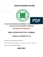 Matematicas Financiera