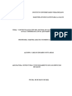 Contextualización Del Sistema de Salud Nacional y Local U Homólogo, en El Que Radican