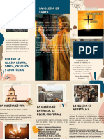 Triptico Caracteristicas de La Iglesia