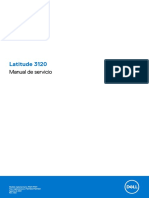 Latitude 11 3120 2 in 1 Laptop Owners Manual Es MX