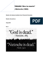 Filosofia Dios A Muerto