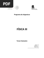 Programa Fisica III