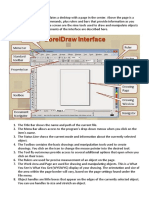 The Desktop: Corel Draw Interface