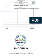 Leccionario 2019-2020