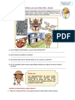 Conocemos Las Culturas Pre Incas.