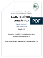 Reporte 2 Lab. Quimica Organica