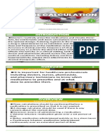 Dosage Calculation
