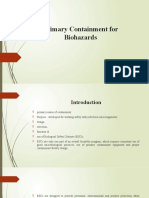 Primary Containment For Biohazards