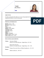 Curriculum Vitae