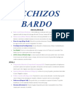 Lista Hechizos Bardo