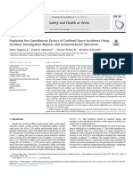 Exploring The Contributory Factors of Confined Space Accidents Using Accident Investigation Reports and Semistructured Interviews