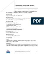 Cutting Edge Pre-Intermediate End of Level Test Key Test A: Track 8