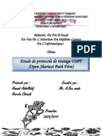 Etudeduprotocolederoutage OSPF