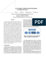 Data-Parallel Large Vocabulary Continuous Speech Recognition On Graphics Processors