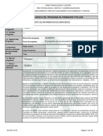 Procesamiento de Informacion de Mercados