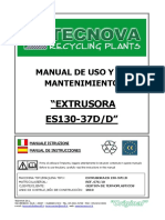 Manual Extrusora Tecnova