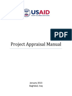 Project Appraisal Manual