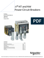 Masterpact NT and NW Universal Power Circuit Breakers: Catalog 0613CT0001R09/10