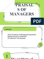 EDMA 401 Management Appraisal