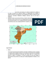 La Provincia de Santiago de Chuco