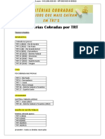 Matérias Cobradas Por TRT