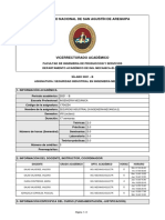 Silabo-Seguridad Industrial en Ingenieria Mecanica (E) (2021-b)