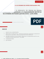 Servicio Relacionado Seguimiento I - SCI Dir.006 