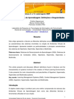 Ambientes Virtuais de Aprendizagem Definições e Singularidades