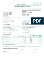 Factura Electrónica de Venta: Representación Gráfica