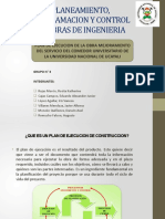 Grupo N°3 - Plan de Ejecucion Del Comedor de La Unu