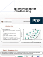 5G Implementation For Crowdsensing Presentation