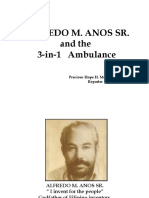 Alfredo M. Anos Sr. and The 3-In-1 Ambulance: Precious Hope H. Morante Reporter