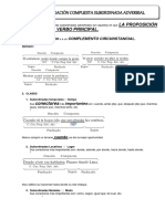 Clase 22 - Oración Compuesta Subordinada Adverbial PDF