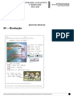 AEE MÉDIO-MODELO DE AVALIAÇÃO (1) - 2a SÉRIE ADAPTADA