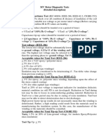 Tan Delta and Capacitance Test-Summary