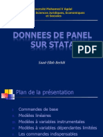 Données de Panel Stata